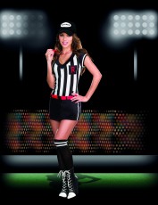 Womens Baseball Coach Costume - Out of Bounds
