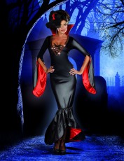 Womens Vampire Costume - Immortal Mistress