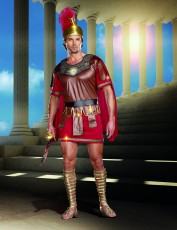 Mens Roman Warrior Costume - Gladiator Hunter
